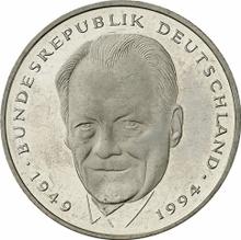 2 marcos 1995 F   "Willy Brandt"