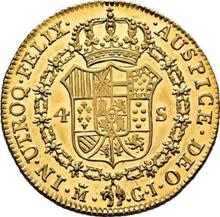 4 escudo 1814 M GJ 