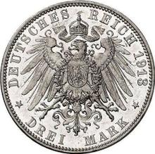 3 марки 1913 J   "Гамбург"