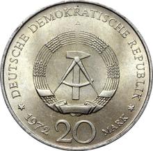 20 марок 1972 A   "Фридрих фон Шиллер"