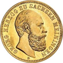 20 marek 1872 D   "Saksonia-Meiningen"