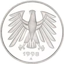 5 марок 1998 A  