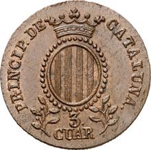 3 Cuartos 1846    "Katalonien"