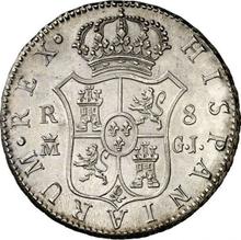 8 reales 1818 M GJ 