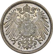 5 Pfennig 1899 F  