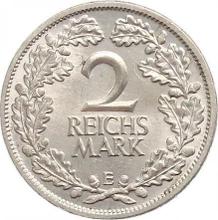 2 Reichsmarks 1931 E  