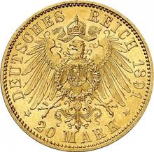 20 Mark 1891 A   "Prussia"