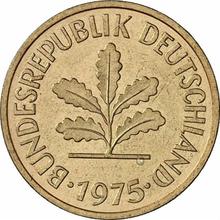5 Pfennige 1975 J  