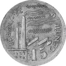 15 Céntimos 1937    "Olot"