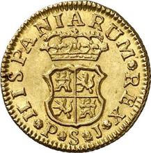 Medio escudo 1757 S PJ 
