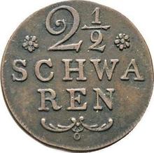 2 1/2 schwaren 1820   