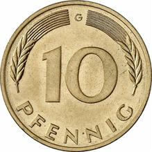 10 Pfennige 1975 G  