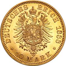 10 marcos 1888 A   "Prusia"