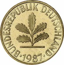 10 Pfennige 1987 J  