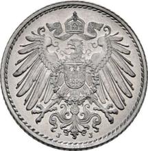 5 Pfennig 1916 J  
