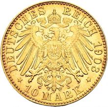 10 marcos 1903 J   "Hamburg"