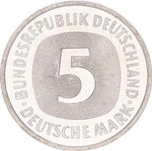 5 марок 1992 J  