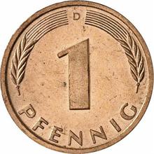 1 Pfennig 1987 D  