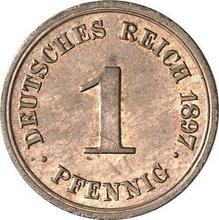 1 Pfennig 1897 G  