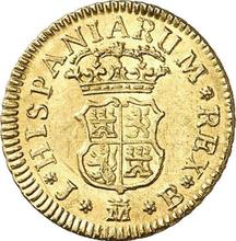 Medio escudo 1754 M JB 
