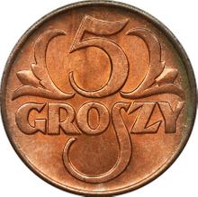 5 Groszy 1938   WJ