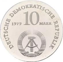 10 марок 1979    "Людвиг Фейербах"