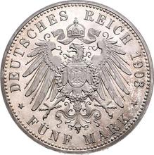 5 marcos 1903 A   "Prusia"