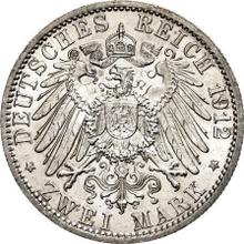 2 marcos 1912 A   "Prusia"