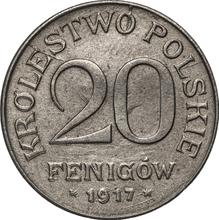 20 fenigów 1917 FF  