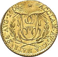Medio escudo 1808   