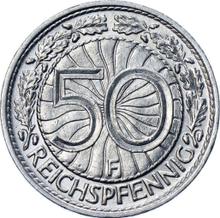 50 рейхспфеннигов 1935 F  