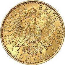 10 marcos 1893 A   "Prusia"