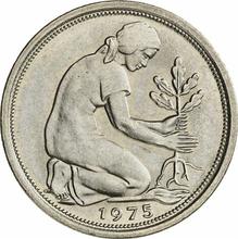 50 Pfennig 1975 D  