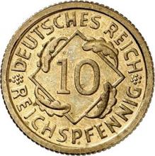 10 Reichspfennigs 1931 D  