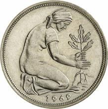 50 Pfennige 1969 J  
