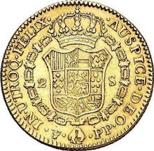 2 escudo 1795 PTS PP 
