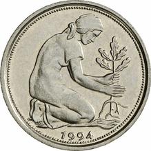 50 Pfennige 1994 D  