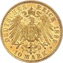 10 marcos 1899 A   "Prusia"