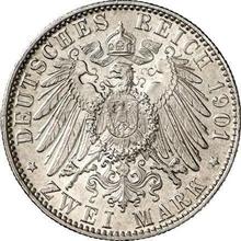 2 марки 1901 J   "Гамбург"