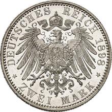 2 marcos 1898 A   "Prusia"