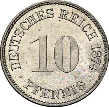 10 Pfennig 1874 F  