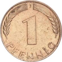 1 Pfennig 1948 J   "Bank deutscher Länder"