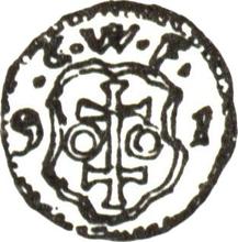 1 denario 1591 CWF  