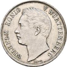 1 florín 1844    "Visita de la reina a la casa de moneda"
