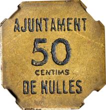 50 Centimos Ohne jahr (no-date-1939)    "Nulles"