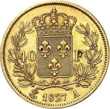 40 франков 1827 A  
