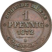 1 fenig 1872  B 