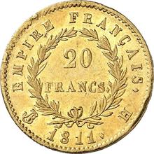 20 francos 1811 H  
