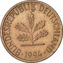 1 Pfennig 1994 F  