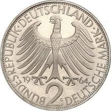 2 marki 1964 G   "Max Planck"